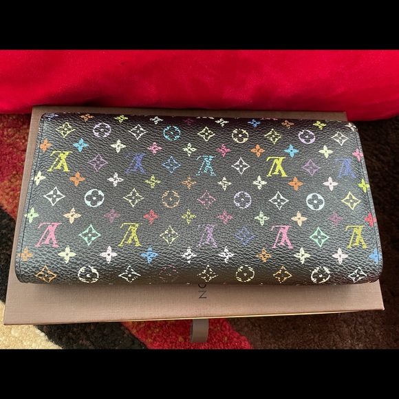 Louis Vuitton multi color Sarah wallet - Picture 9 of 11